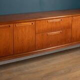 Retro Teak 1960s Meredew Mid Century Sideboard On Hairpin Legs