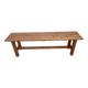 Pine slatted bench 150 cm