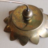 Vintage flower-shaped mirror