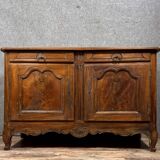 Grand Buffet Lyonnais époque Louis XV en noyer massif vers 1750