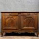 Large Lyonnais Buffet, Louis XV period, in solid walnut, circa 1750