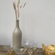 6 antique yellow crystal stemmed glasses and cups