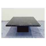 Marble Coffee Table Black