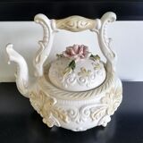 Old ceramic teapot Italy