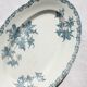 Oval flat in iron earth model "Righi" Clairefontaine