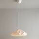 Suspension céramique blanche design géométrique - original btc