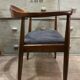 Scandinavian armchair in the style of Hans Wegner.