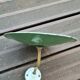 Exterior wall lamp gooseneck old vintage bowl