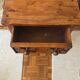Folk Rustic Sun-Carved Nightstand sidetable cupboardsolid wood chunky