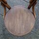 2 Bistro chairs with wooden seats, circa 1890 by Joseph Hofmann, Austria