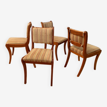 Set of four Thomas Glenister chairs, England, 1960s