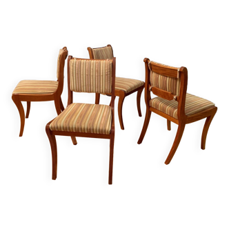 Set of four Thomas Glenister chairs, England, 1960s