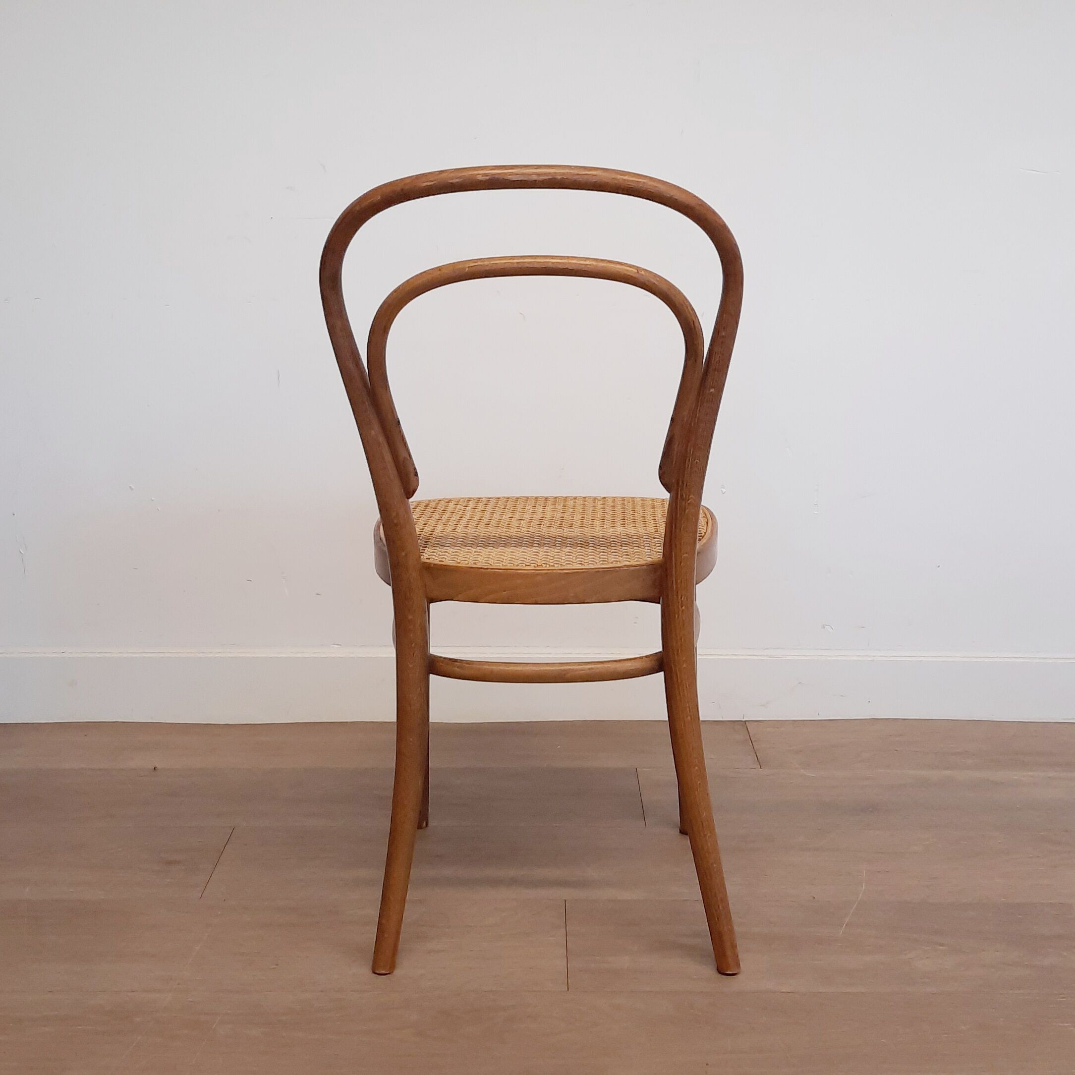 Set of 4 No. 214 R chairs by Michael Thonet for Thonet, 1970s