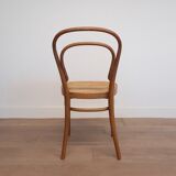 Set of 4 No. 214 R chairs by Michael Thonet for Thonet, 1970s