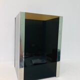 Corbeille papier plexiglas 1970