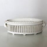 Openwork earthenware fruit cup