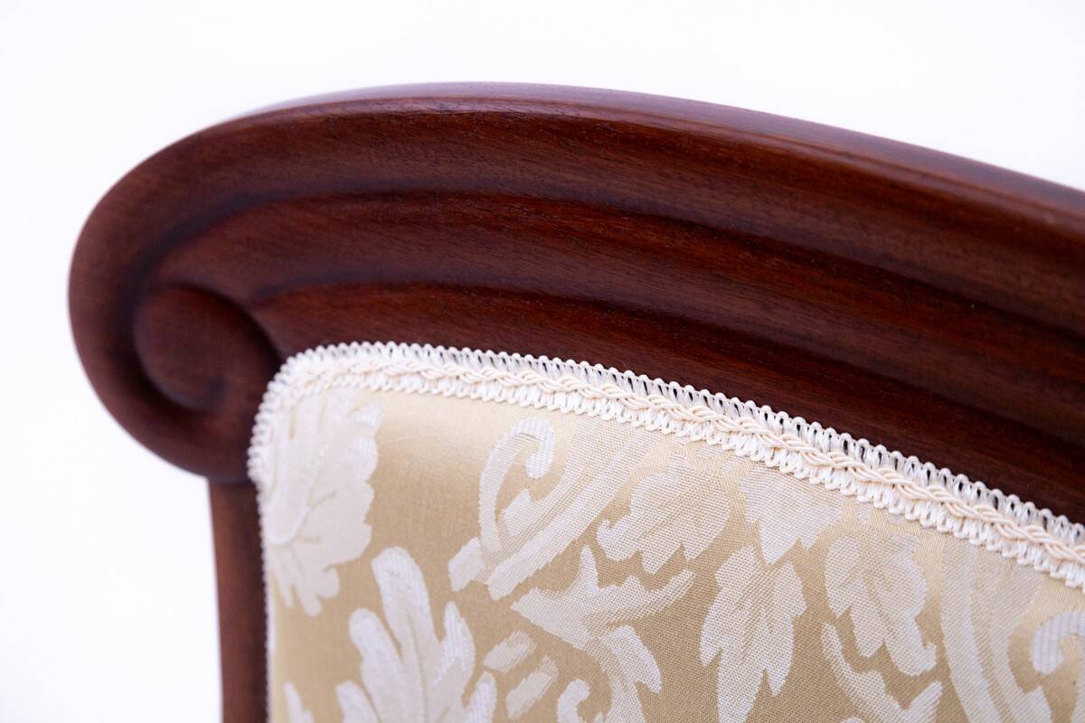 Antique chair, Northern Europe, late 19th century. After renovation.