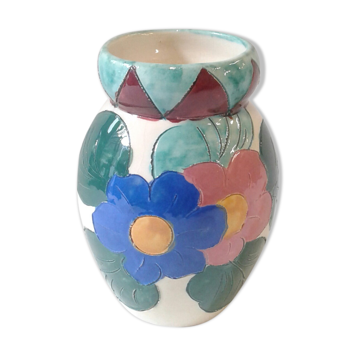 Small vase earthenware Vallauris