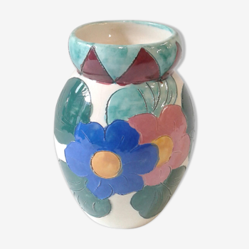 Small vase earthenware Vallauris