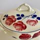 Vegetable tureen signed HBCM Red Roses