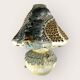 Bernard Rooke 1970 Vintage Ceramic Snail Lamp England