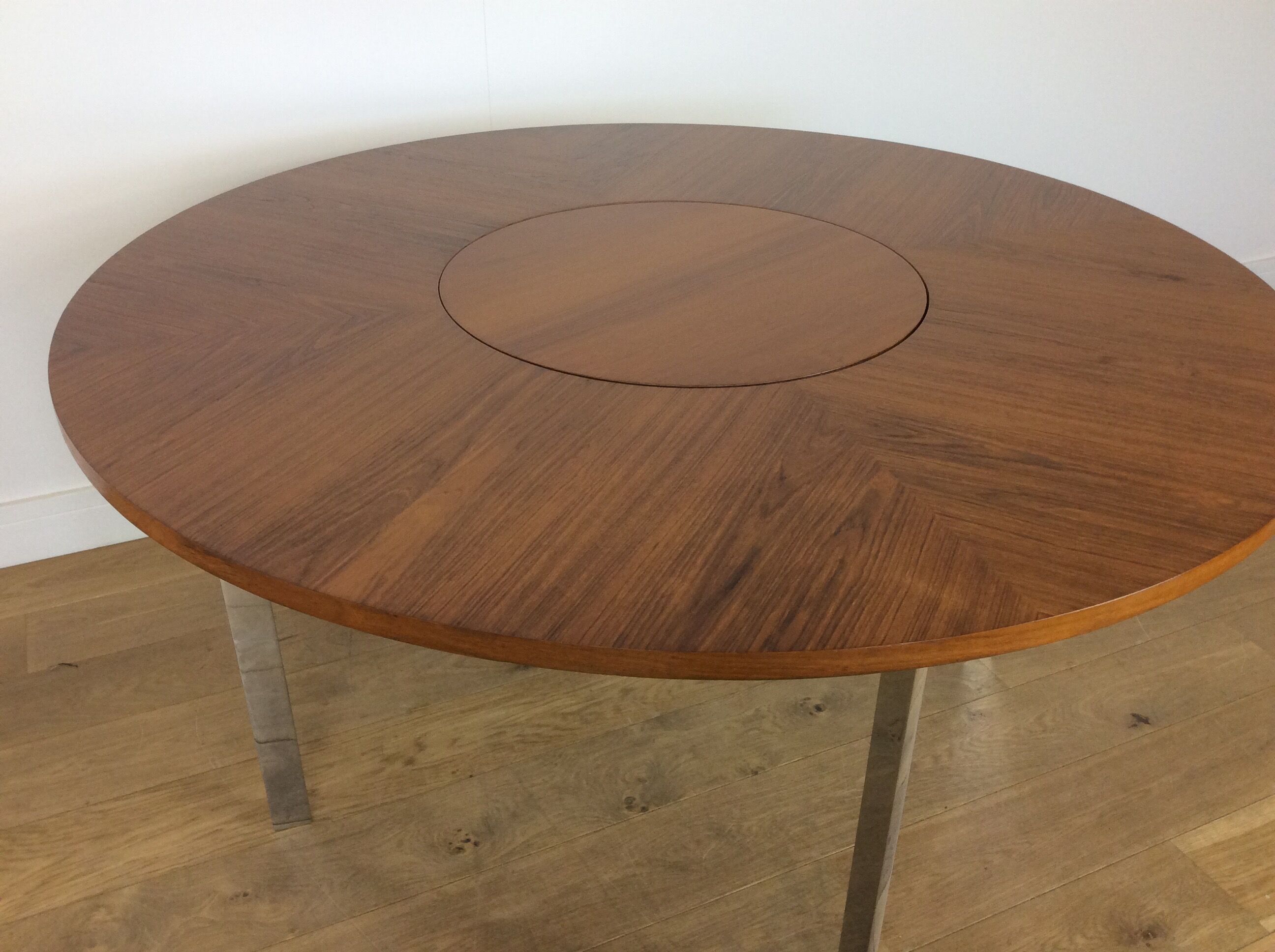 Mid century rosewood dining table by Merrow Associates