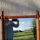 Miroir en bambou