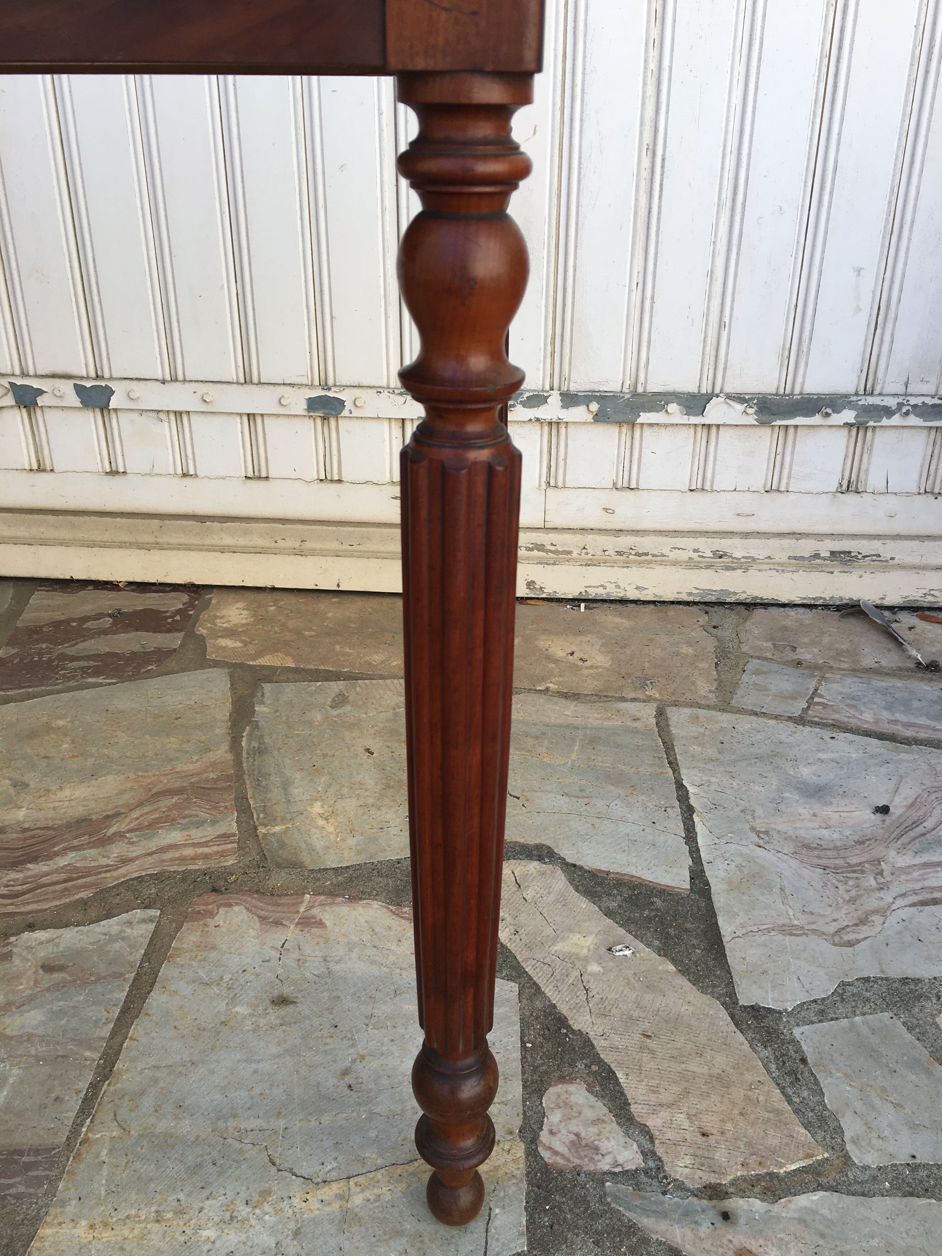 Louis Philippe console in mahogany 19th century