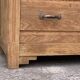 Buffet parisien vitré 1920 bois brut massif