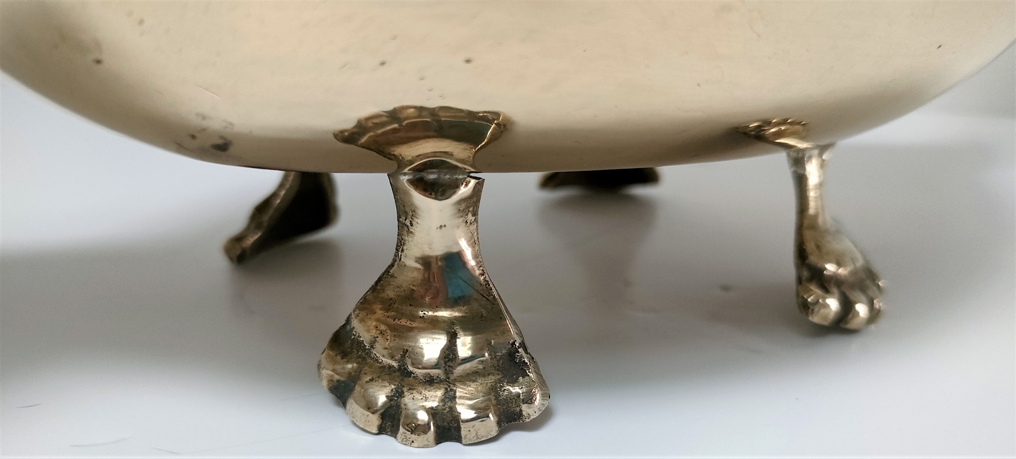 Zoomorphic cut brass bird 70s