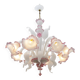 20th Century Modern Venetian Murano Glass Chandelier "Ca'rezzonico", 1960