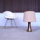 Scandinavian modern ceramic table lamp, Denmark 1960s