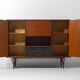 Mid-century highboard by Van Pelt, Belgium 1960s