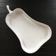 Plat a four blanc forme poire