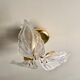3-sheet Murano glass ceiling lamp for Novaresi