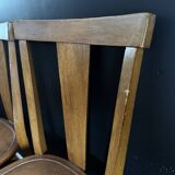 Bistro table and set of 3 bistro chairs