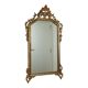 Classic Italian Gilt Crested Mirror by La Barge, 100 cm