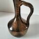 Glazed stoneware pitcher in coppery brown – Potter's work, France, 1970s
