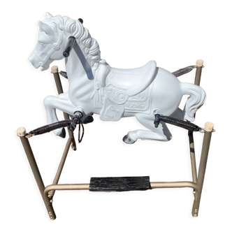 Horse carousel with ressors, 50s