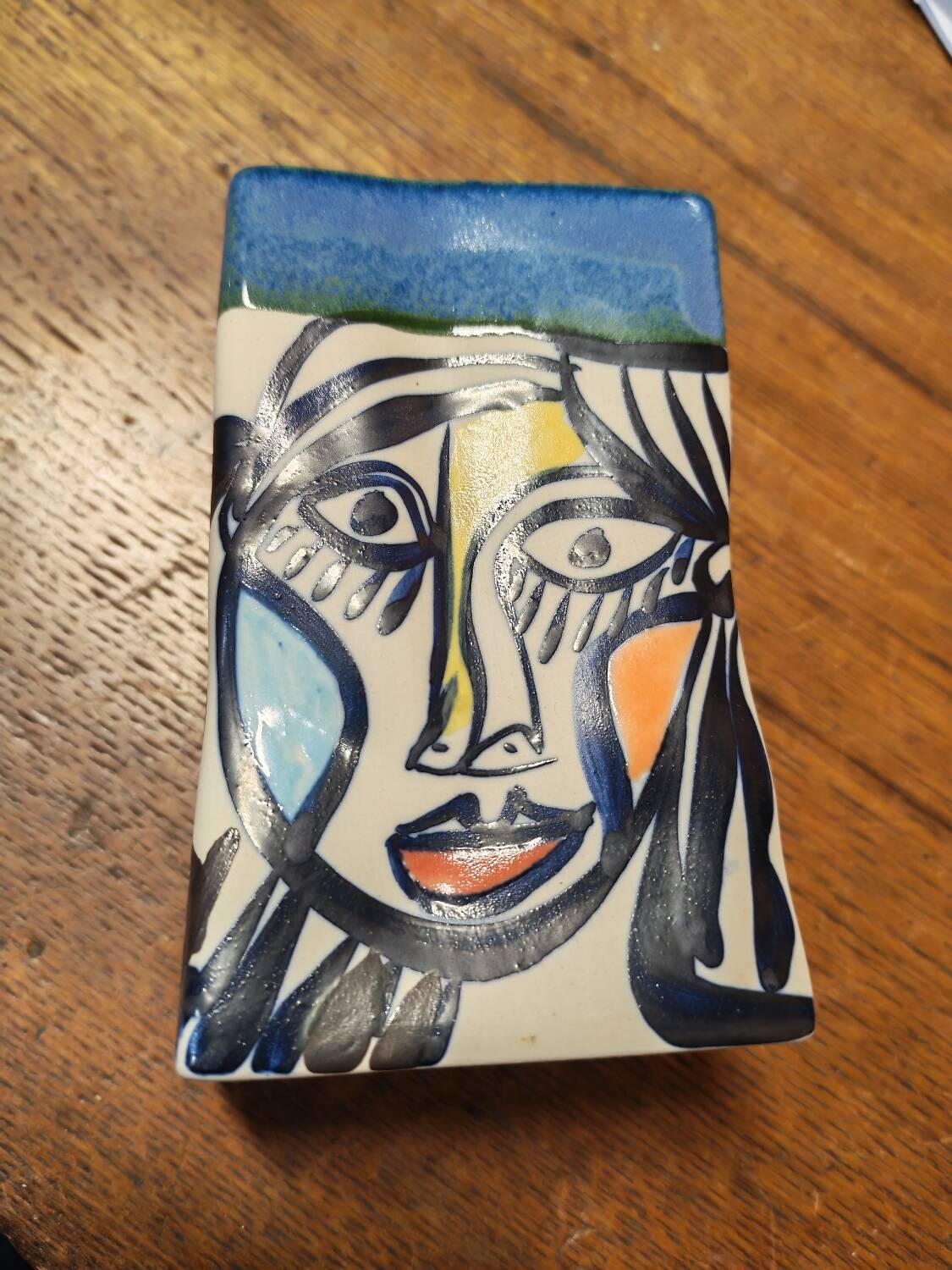 Cubist vase Alfonso Otero Regal