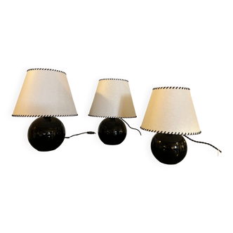 Lamps trio 1950