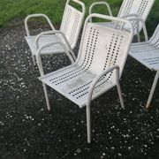 Lot de 4 Fauteuils de jardin vintage