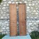 Pair of antique fir closet doors