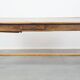 18th-Century Antique Dining Table in Oak with 2 Drawers