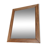 Vintage solid wood mirror 49x37.5 cm