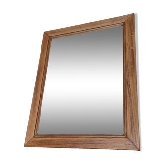 Miroir vintage en bois massif 49x37,5 cm