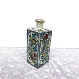 Bouteille en céramique siliceuse Perse XIXe dynastie Qajar