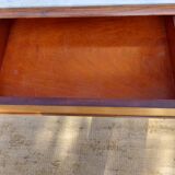 Console, white marble top