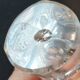 Bayel crystal vase – floral pattern – French glassware