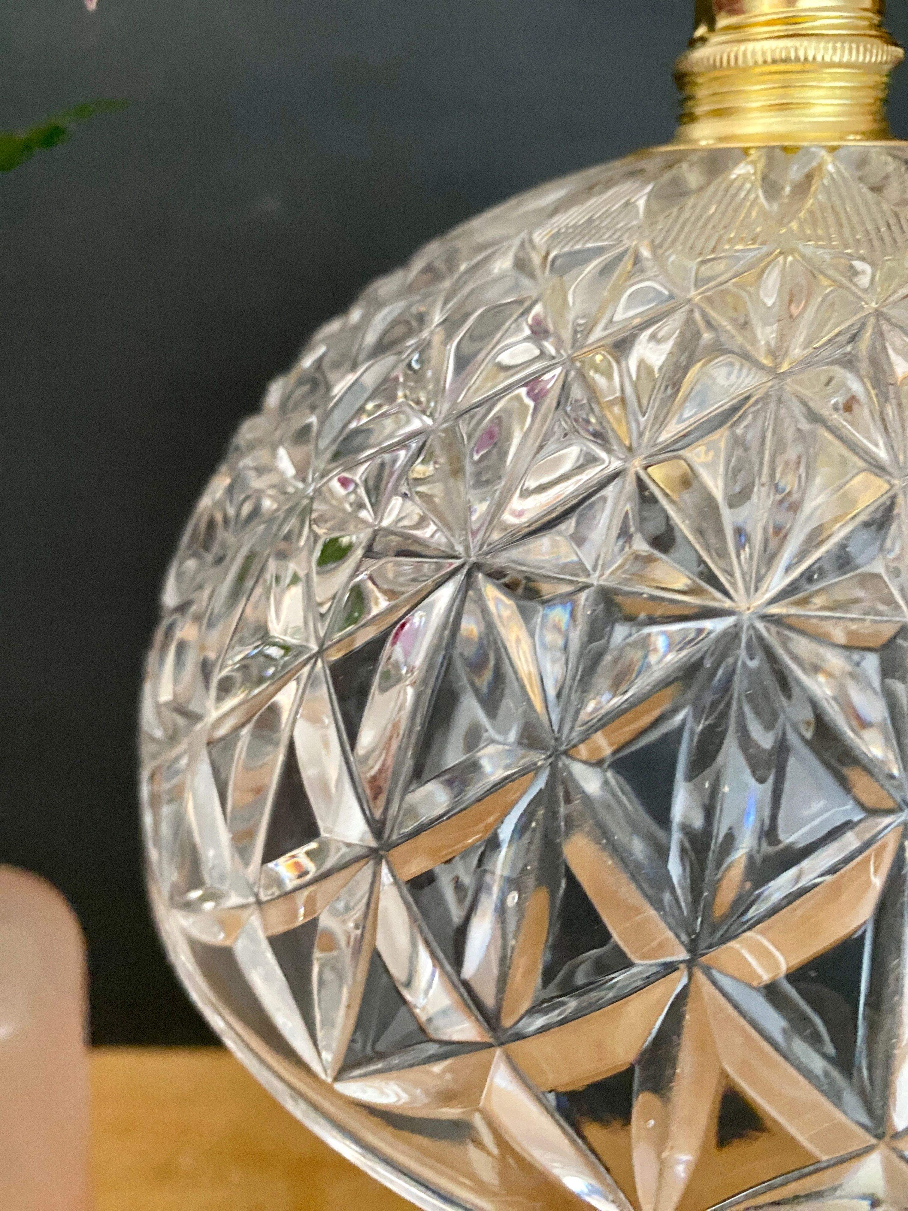 Vintage glass lampshade pendant lamp